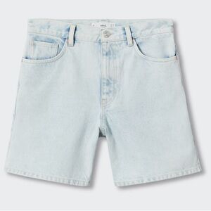 Mango - Straight denim shorts